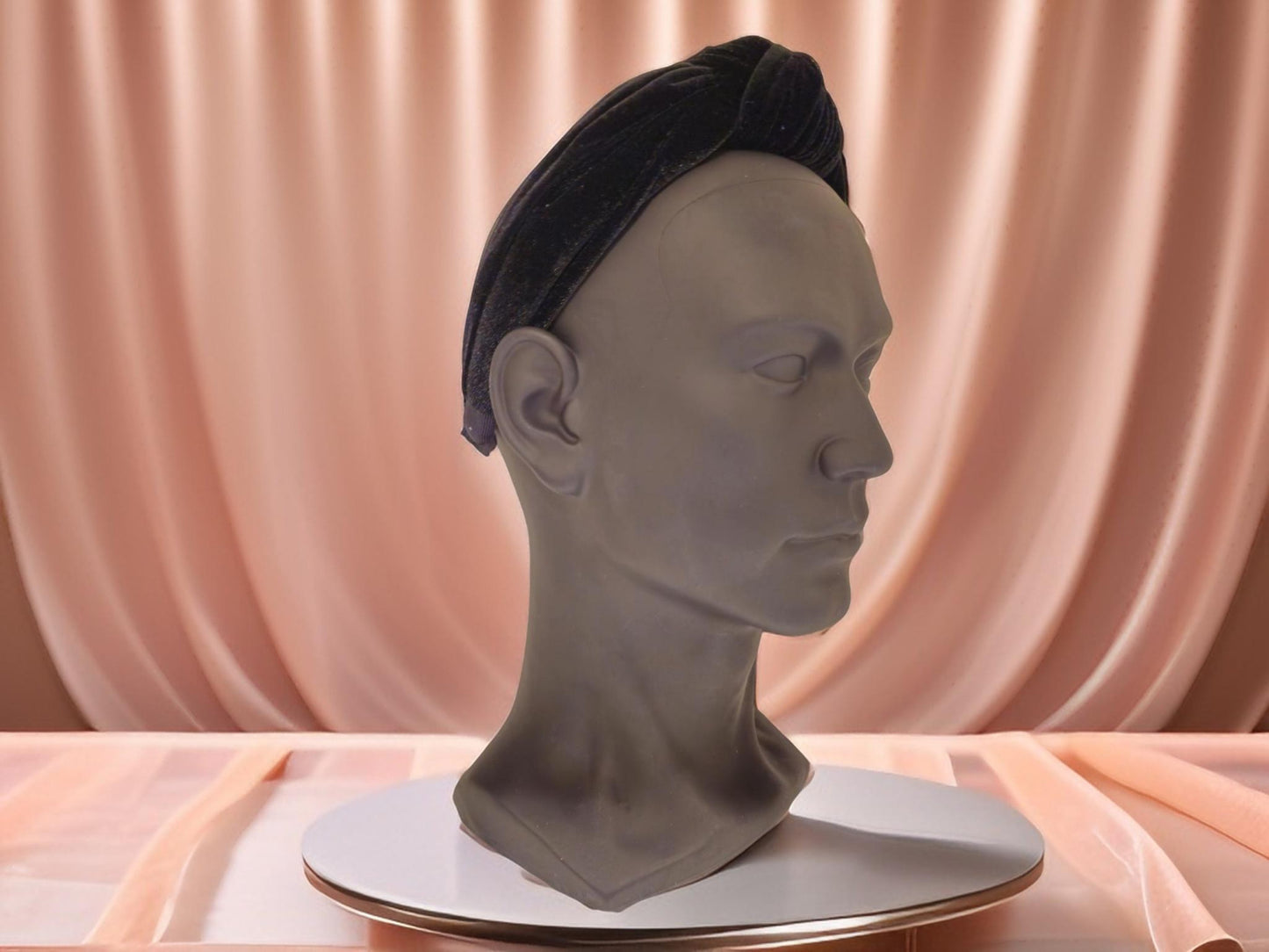 Haarreif schwarz mit Versteck