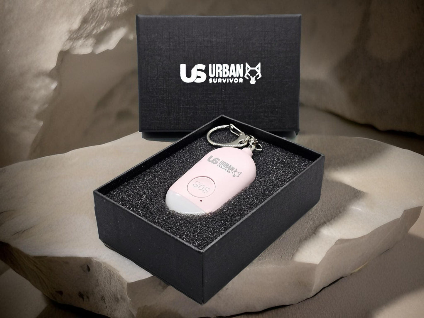 Schrill-Alarm 130dB pink