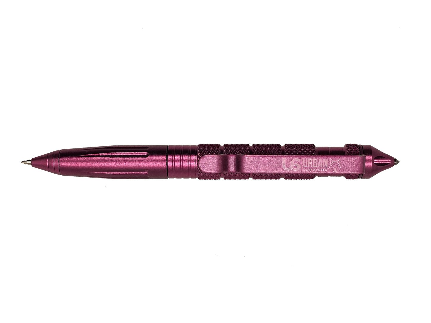 Taktischer Stift in Pink.